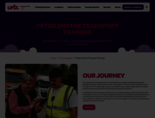 petersmythe.co.uk screenshot