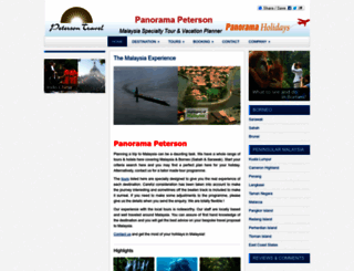 peterson-travel.com screenshot