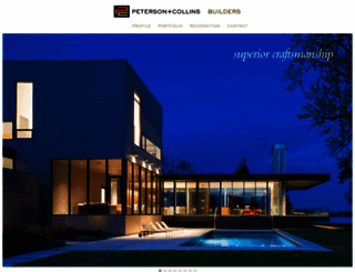 petersonandcollins.com screenshot