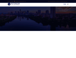petersoncpagroup.com screenshot