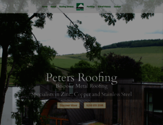 petersroofing.co.uk screenshot
