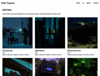 petertrapasso.com screenshot