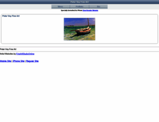 peterveyfineart.com screenshot