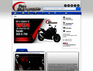 petes-superbike.com screenshot