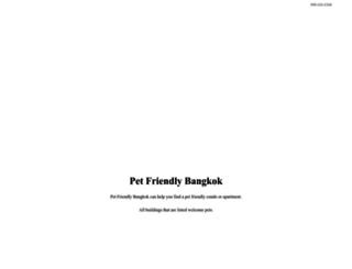 petfriendlybangkok.com screenshot