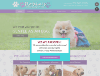 petgroomersva.com screenshot