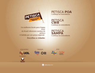 petiscabrasil.com.br screenshot