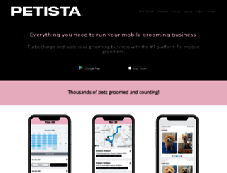 petista.com screenshot