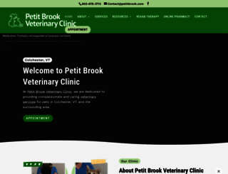 petitbrook.com screenshot