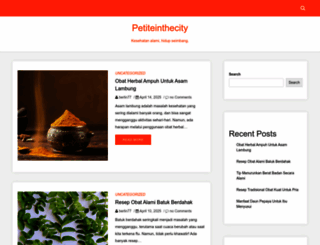 petiteinthecity.com screenshot
