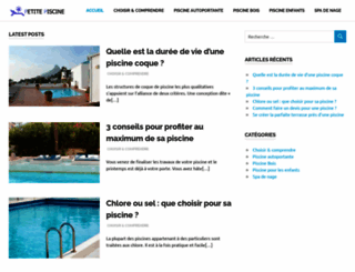 petitepiscine.com screenshot