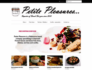 petitepleasures.com.au screenshot