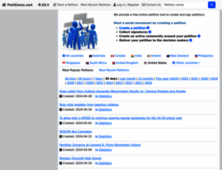petitions24.com screenshot