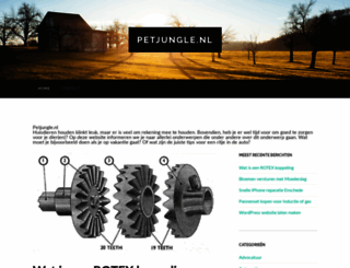 petjungle.nl screenshot