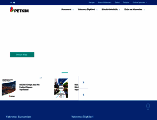 petkim.com.tr screenshot
