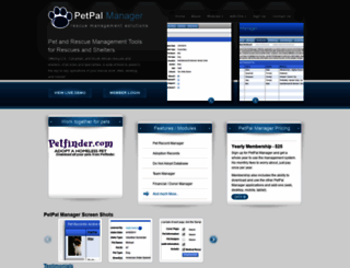 petpalmanager.com screenshot