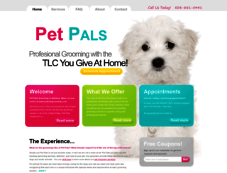 petpalsgrooming.com screenshot