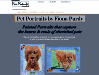 petportraitsbyfiona.com screenshot