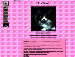 petpride.org screenshot