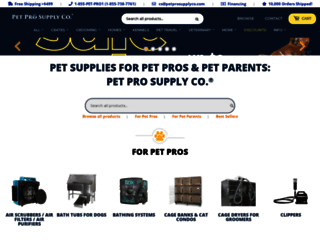petprosupply.com screenshot