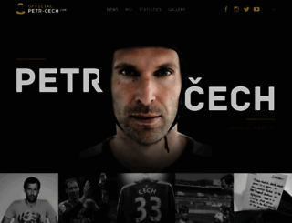 petr-cech.com screenshot