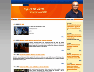 petr-vicha.cz screenshot