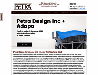 petradesign.ca screenshot