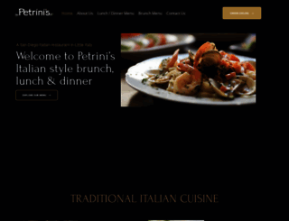 petrinis-sandiego.com screenshot