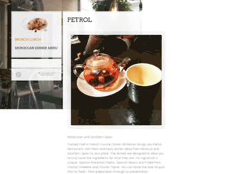 petrol-restaurant.com.au screenshot