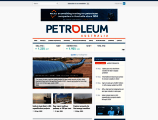 petroleumaustralia.com.au screenshot