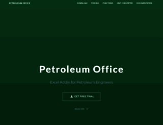 petroleumoffice.com screenshot