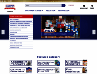 petroleumservicecompany.com screenshot