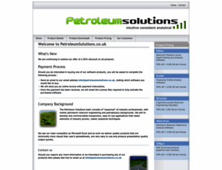 petroleumsolutions.co.uk screenshot