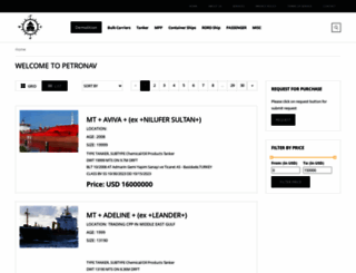 petronav.net screenshot