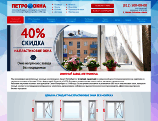 petrookna.ru screenshot