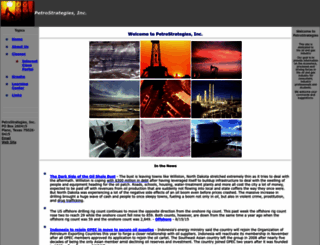 petrostrategies.org screenshot