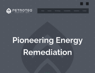 petroteq.com screenshot