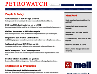 petrowatch.com screenshot