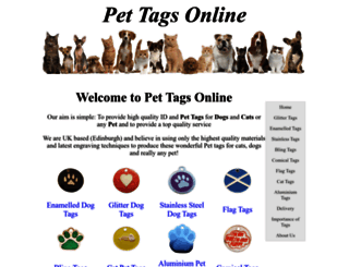 pets-tags.co.uk screenshot