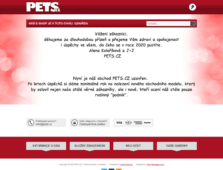 pets.cz screenshot