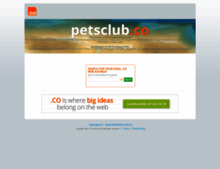 petsclub.co screenshot