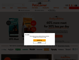 petscorner.co.uk screenshot