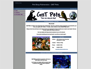 petshop-palmerston.websyte.com.au screenshot