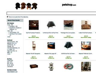 petshop.com screenshot
