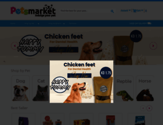 petsmarket.com screenshot