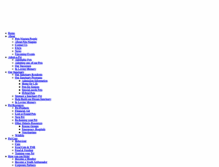 petsniagara.org screenshot