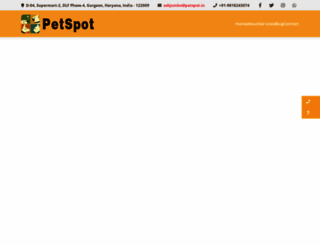 petspot.in screenshot