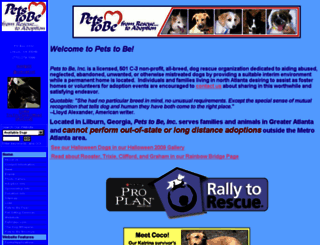 petstobe.org screenshot