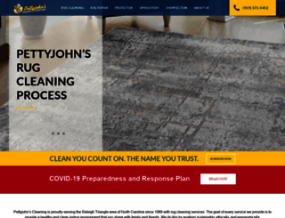 pettyjohnscleaning.com screenshot