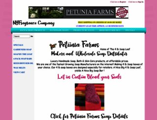 petuniafarms.com screenshot